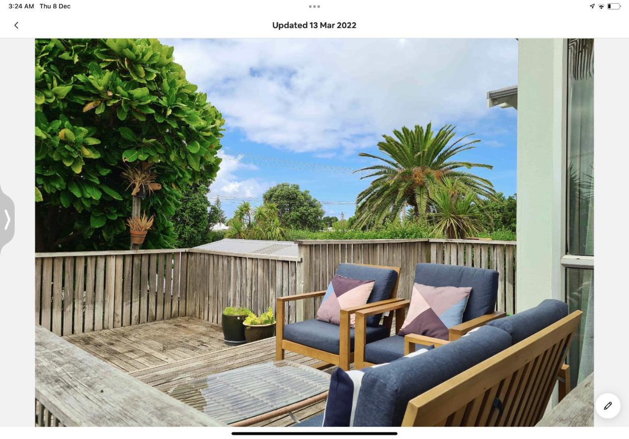 Cabbage Tree - Summer Or Winter Beachfront Haven Papamoa Exterior foto